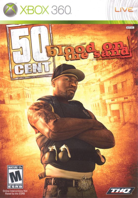 50 Cent: Blood on the Sand box art for Playstation 3